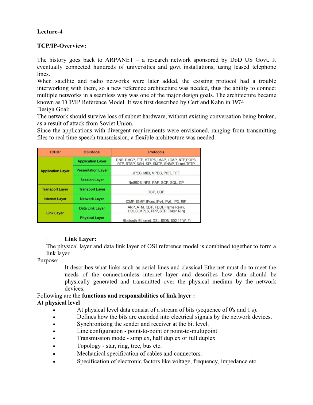 TCP/IP-Overview