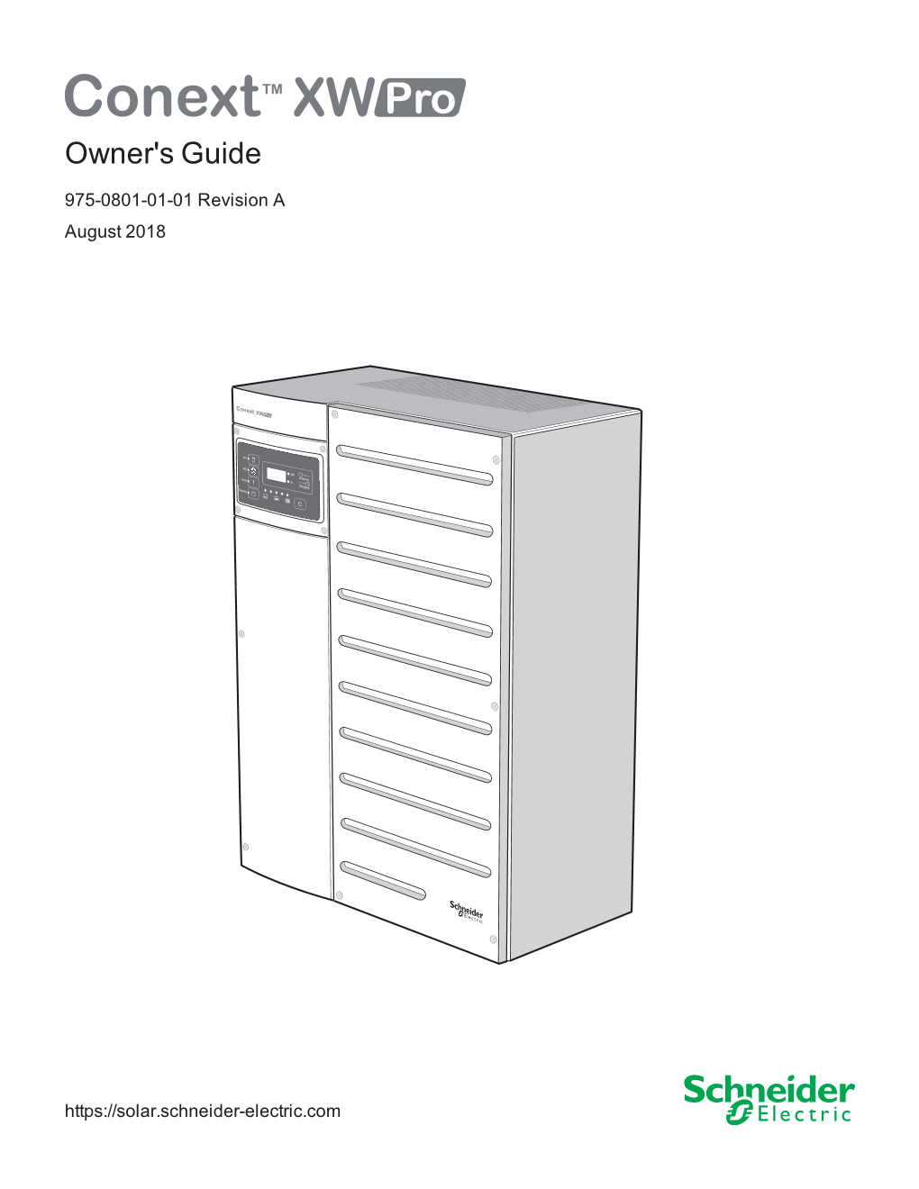 Conext XW Pro Owner's Guide