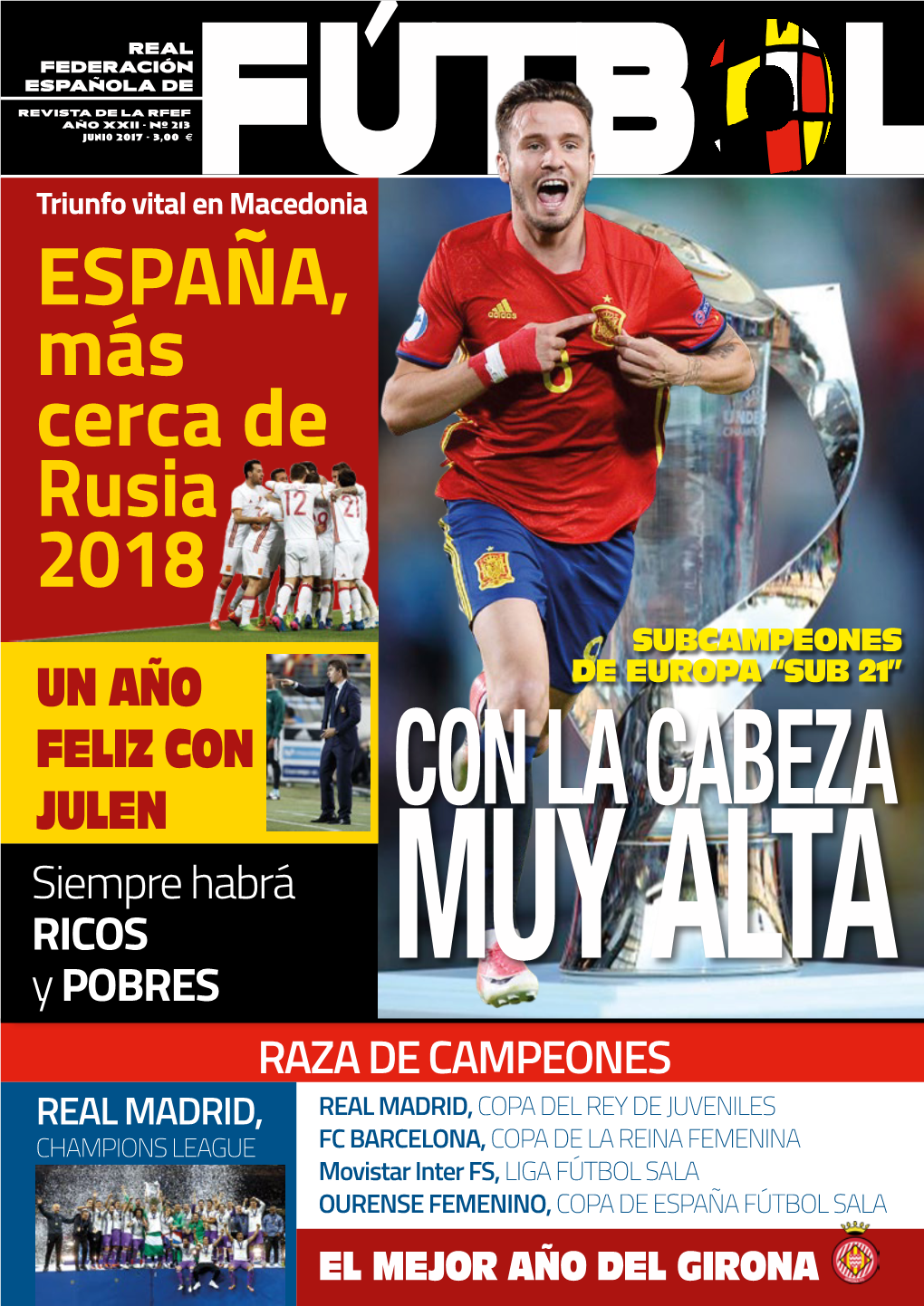 ESPAÑA, Más Cerca De Rusia 2018