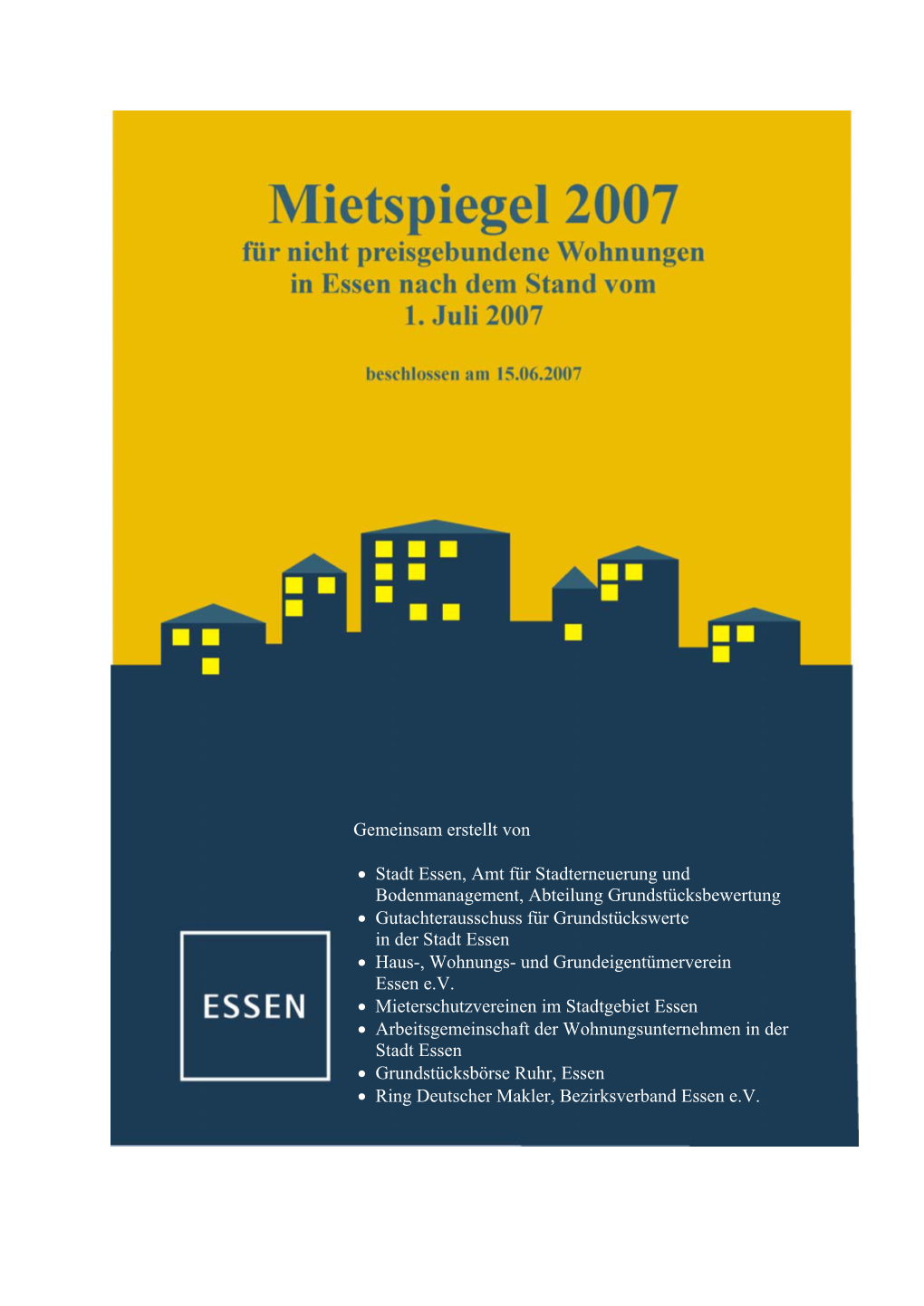 Mietspiegel 2007