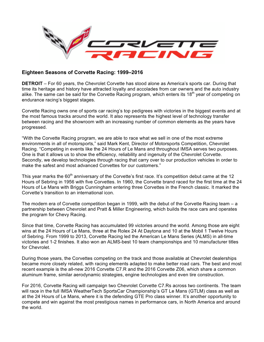 3-History of Corvette Racing