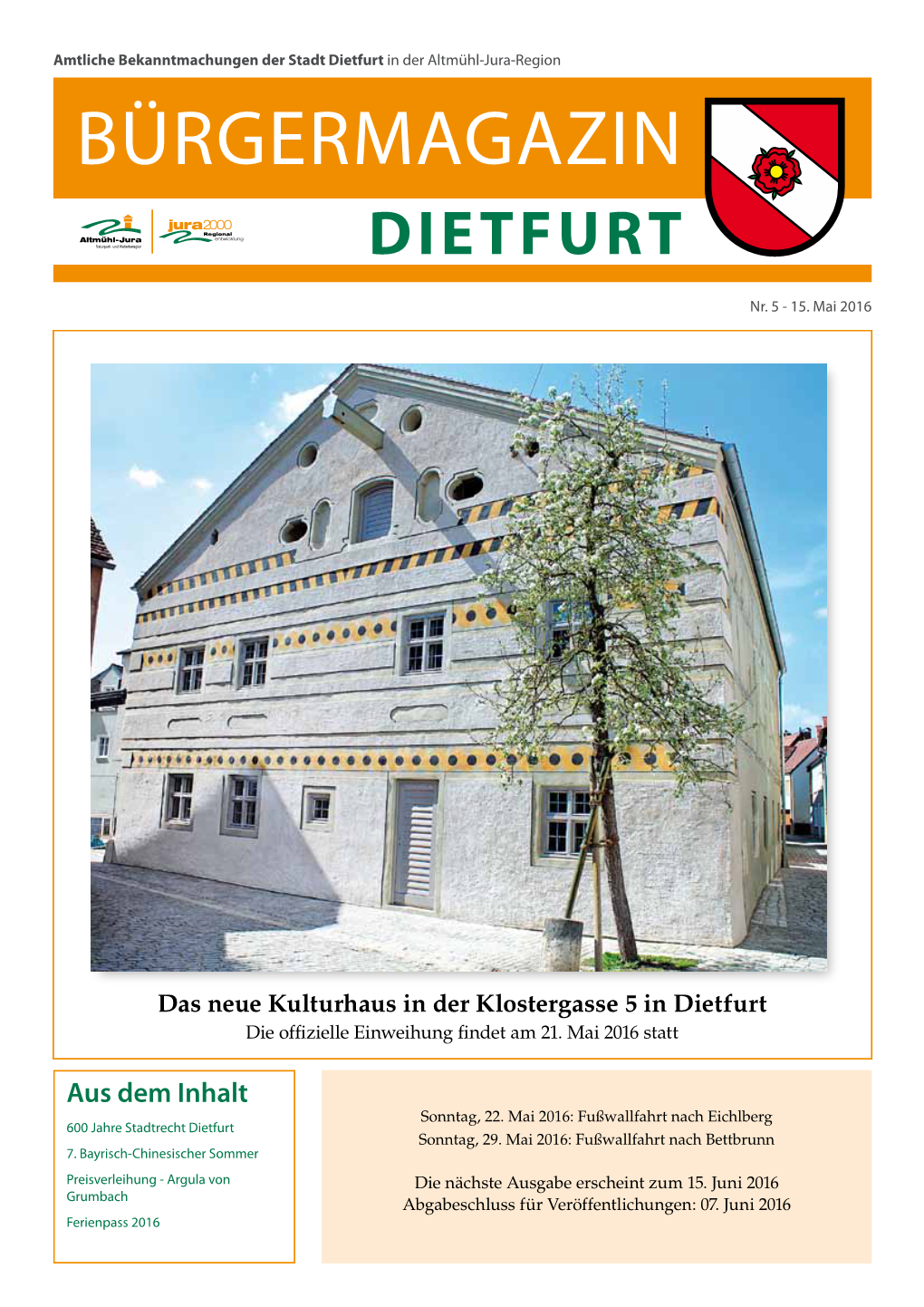 Bürgermagazin DIETFURT