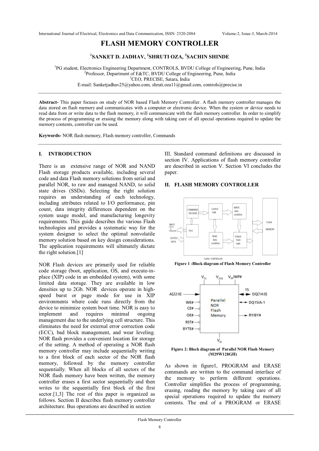 Flash Memory Controller