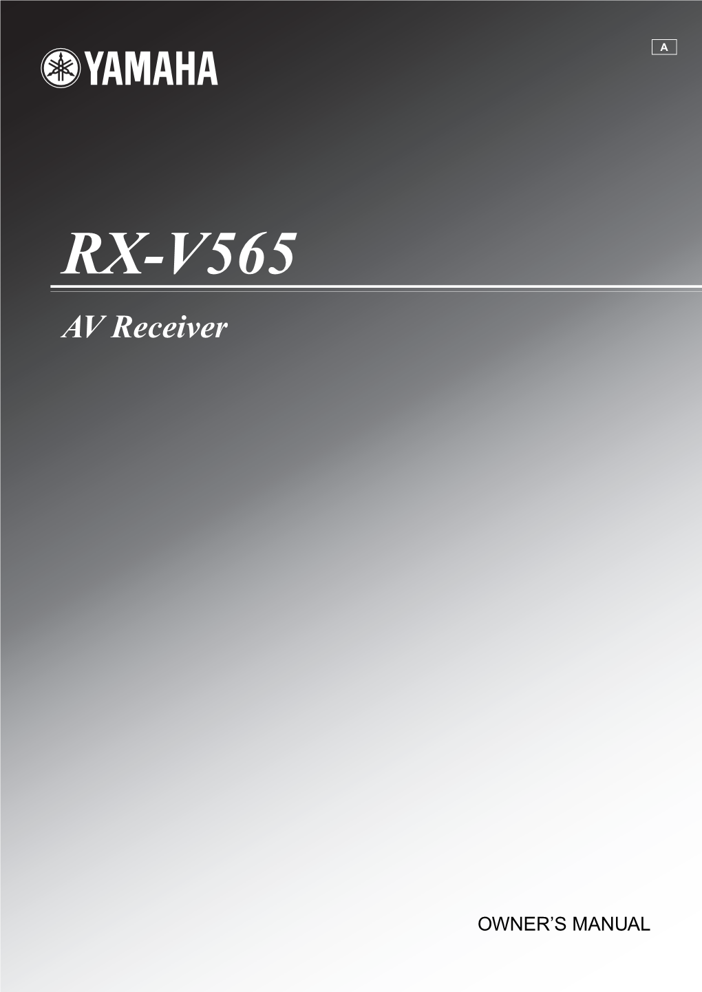 RX-V565 AV Receiver