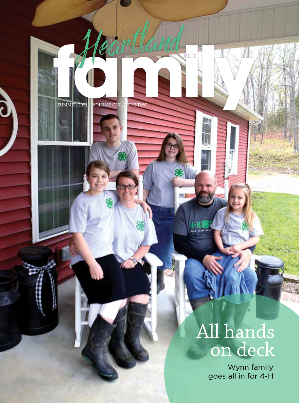 All Hands on Deck Wynn Family Goes All in for 4-H Closer for Your Swingset Superman