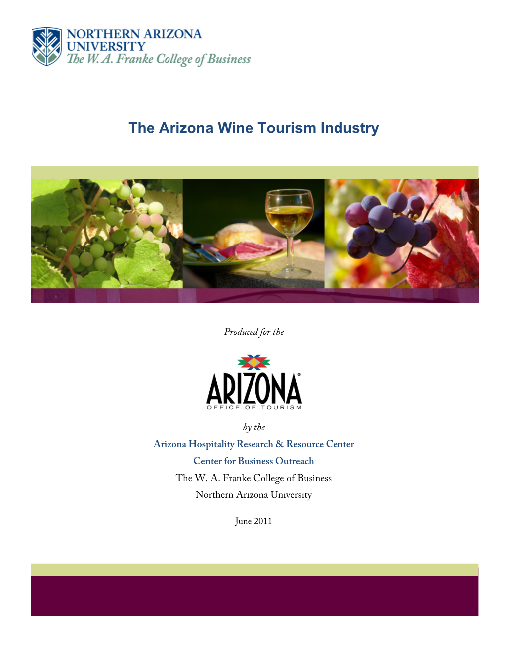 The Arizona Wine Tourism Industry