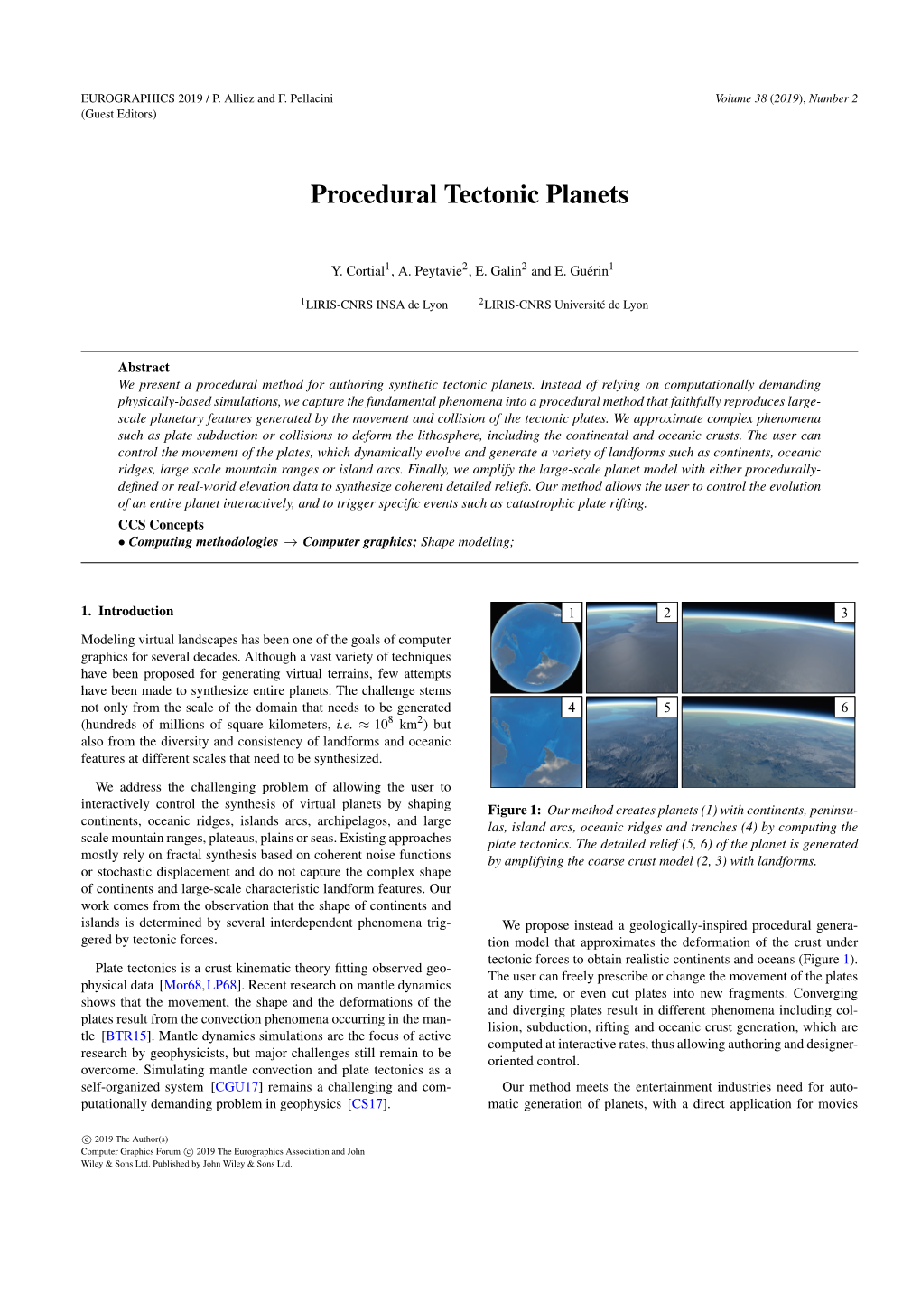 Procedural Tectonic Planets