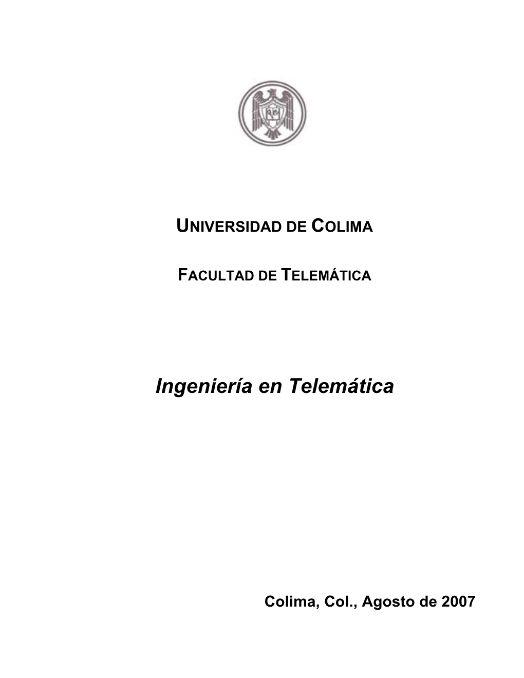 Ingeniería En Telemática