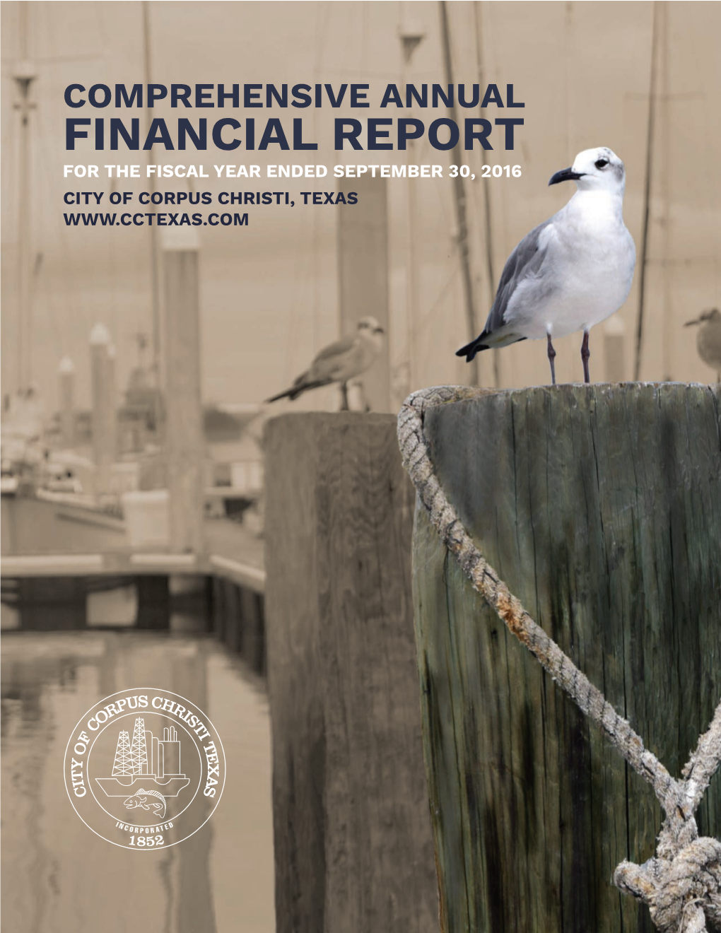 Financial Report for the Fiscal Year Ended September 30, 2016 City of Corpus Christi, Texas City of Corpus Christi, Texas