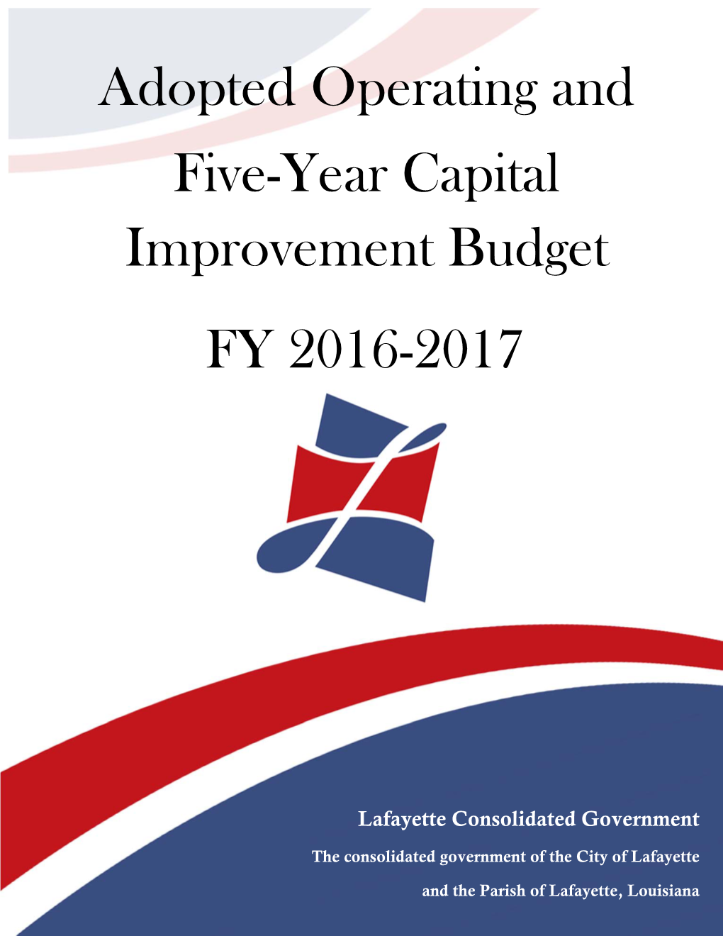 Fiscal Year 2017 Adopted Budget