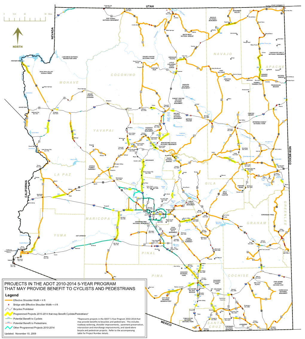 Projects in the Adot 2010-2014 5-Year Program That May