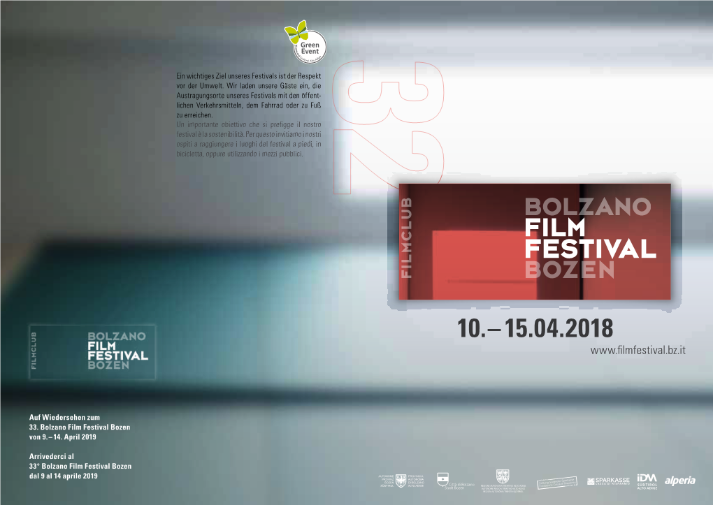 Bolzano Film Festival Bozen Von 9.– 14