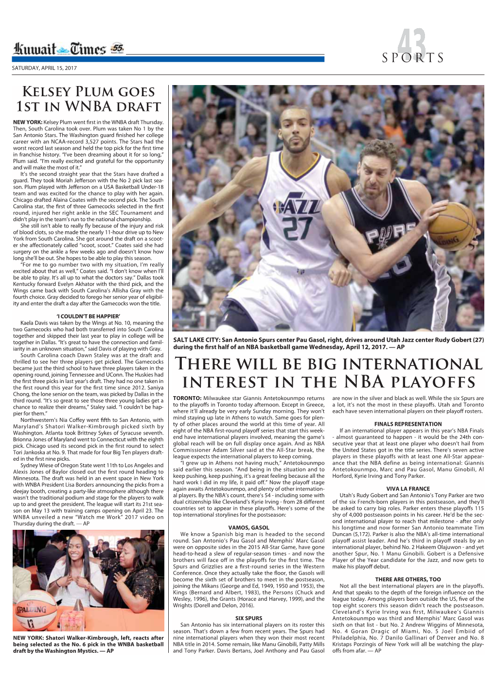 There Will Be Big International Interest in the NBA Playoffs