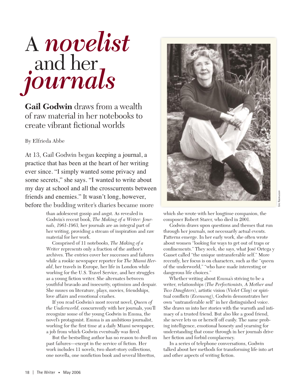 A Novelist Journals