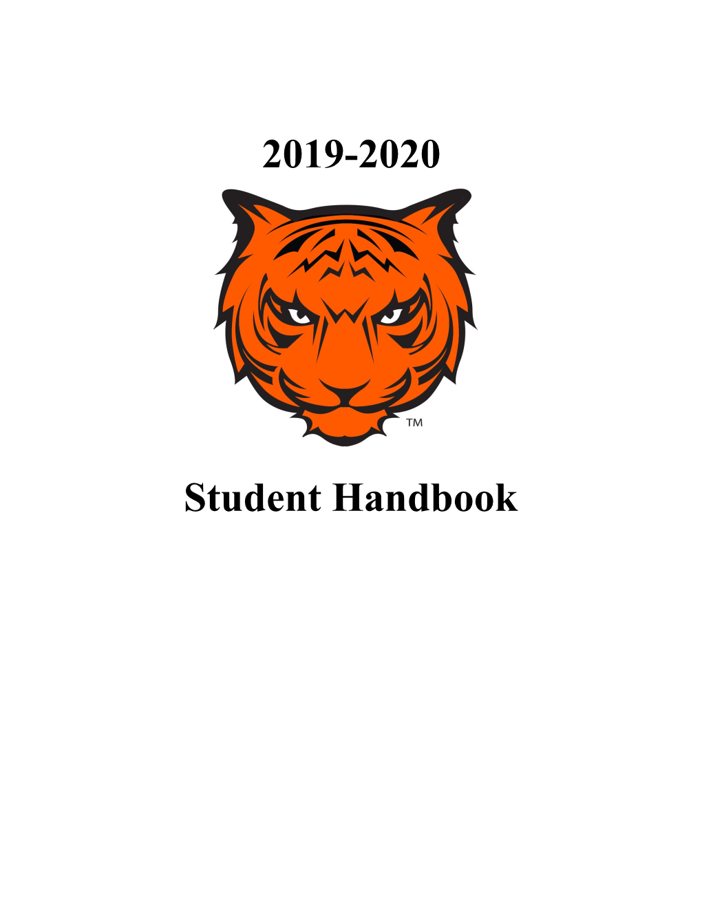 2019-2020 Student Handbook