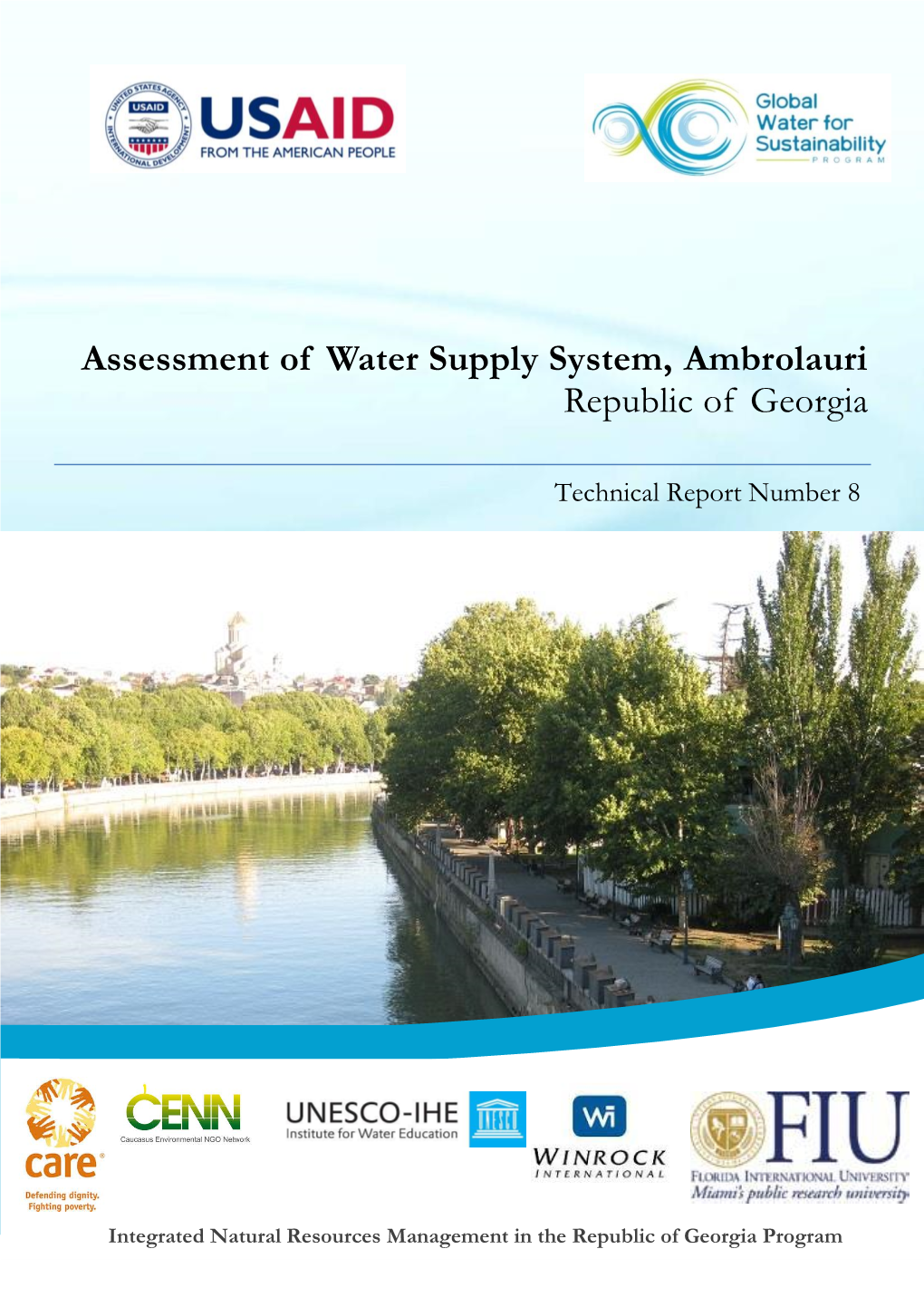 Assessment of Water Supply System, Ambrolauri Republic of Georgia
