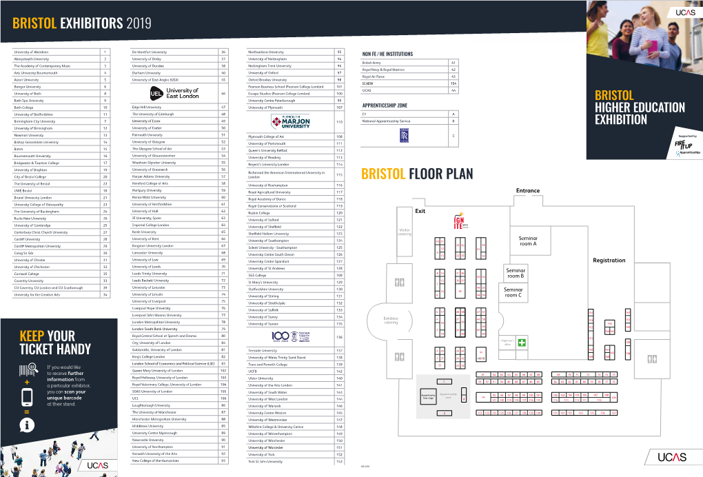 Bristol Floor Plan Bristol Exhibitors 2019