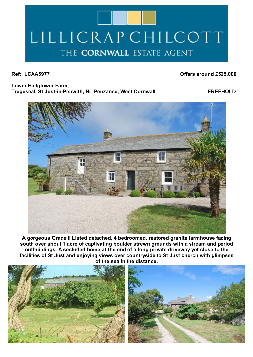 Ref: LCAA5977 Offers Around £525,000