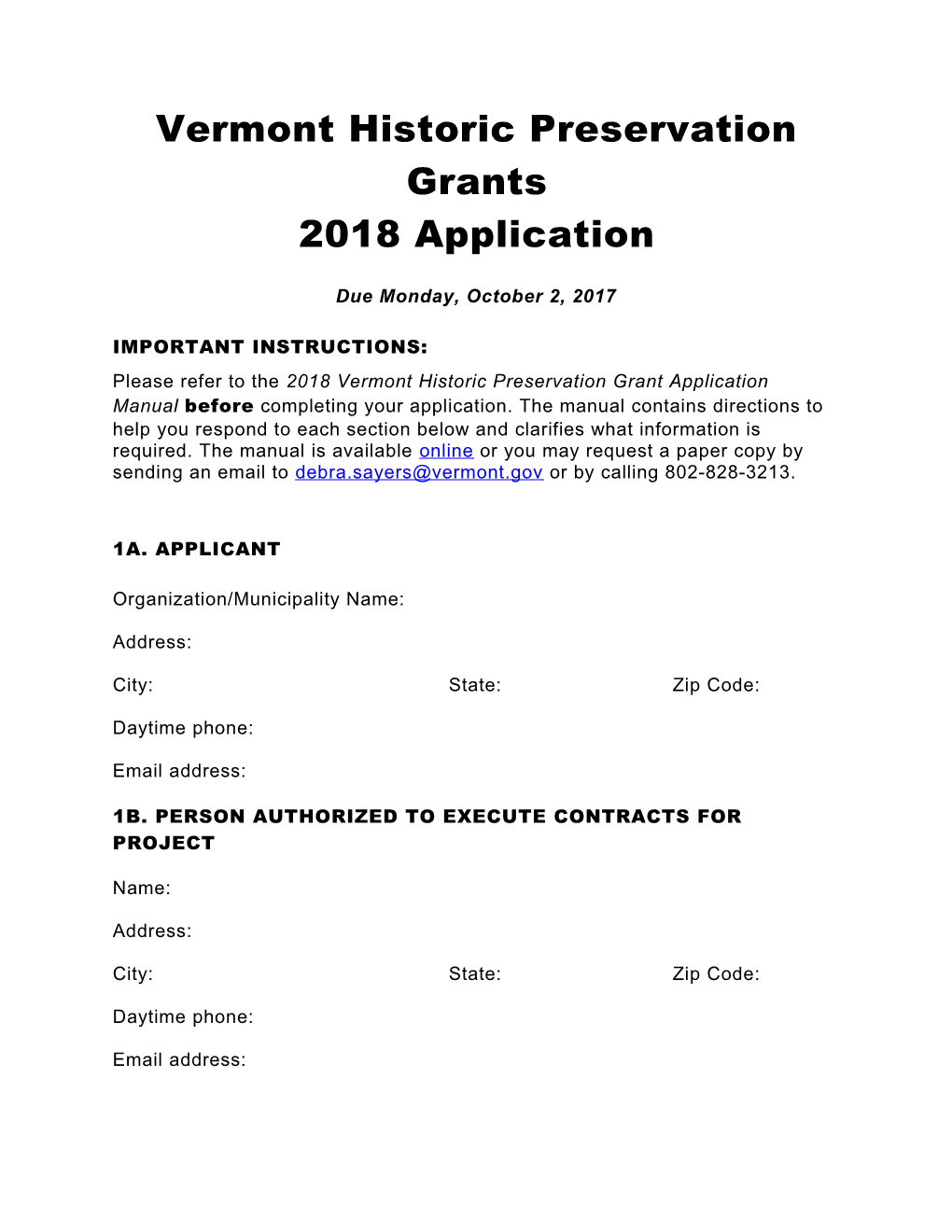 Vermont Historic Preservation Grants