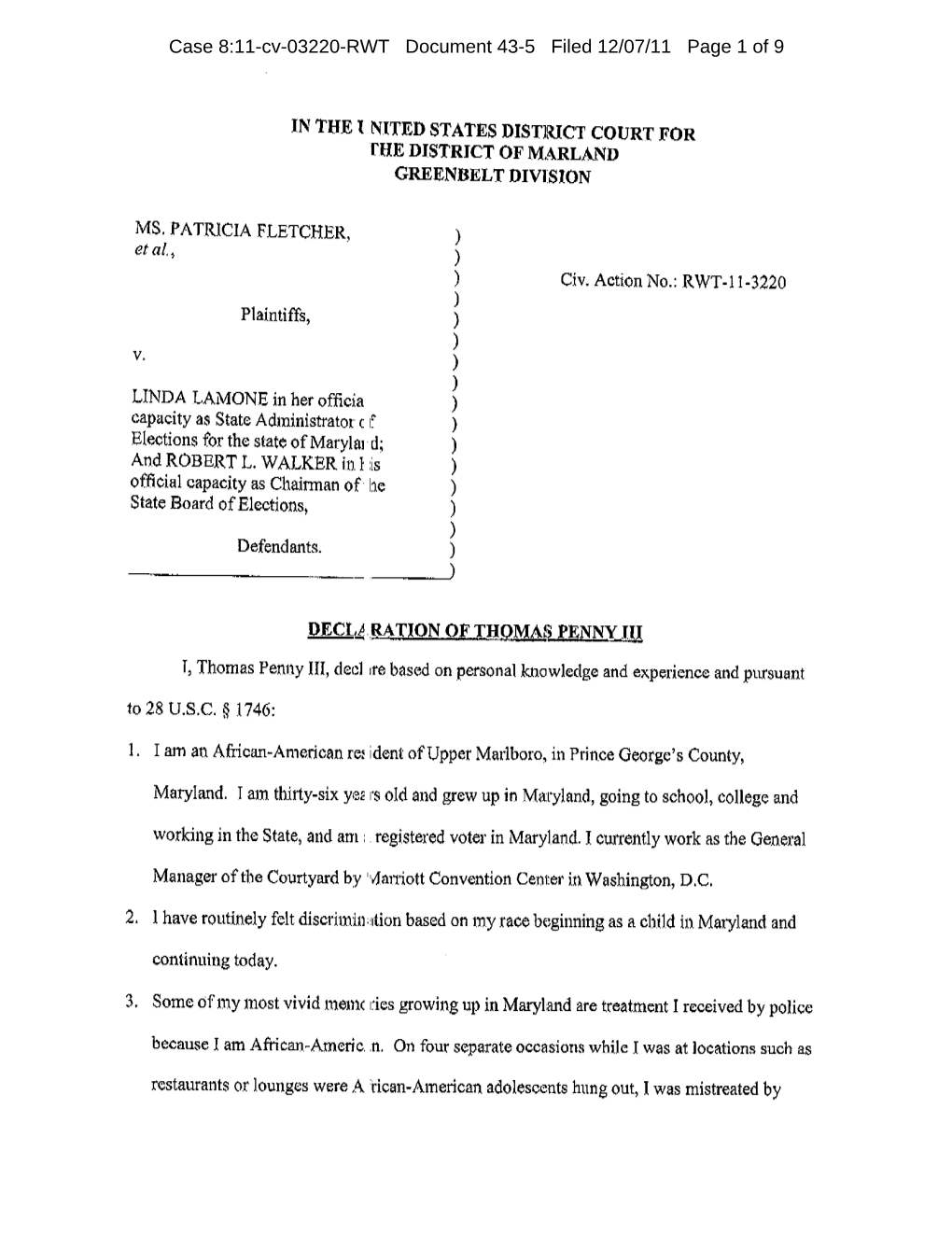 Case 8:11-Cv-03220-RWT Document 43-5 Filed 12/07/11 Page 1 of 9