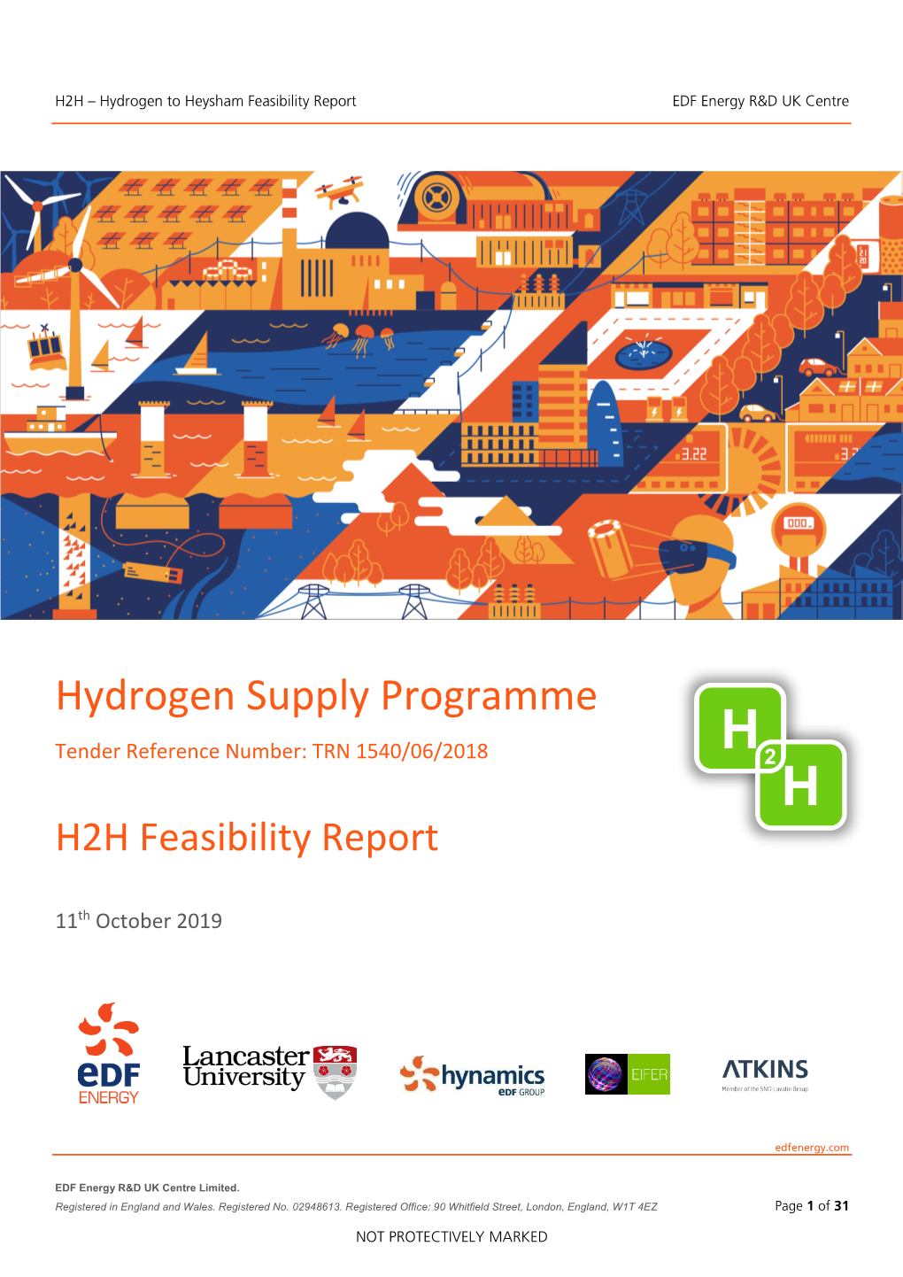 Hydrogen to Heysham Feasibility Report: Hydrogen Supply Programme