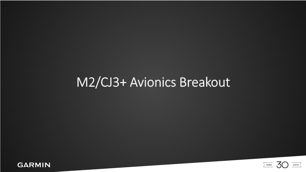 M2/CJ3+ Avionics Breakout Service Alert 1947