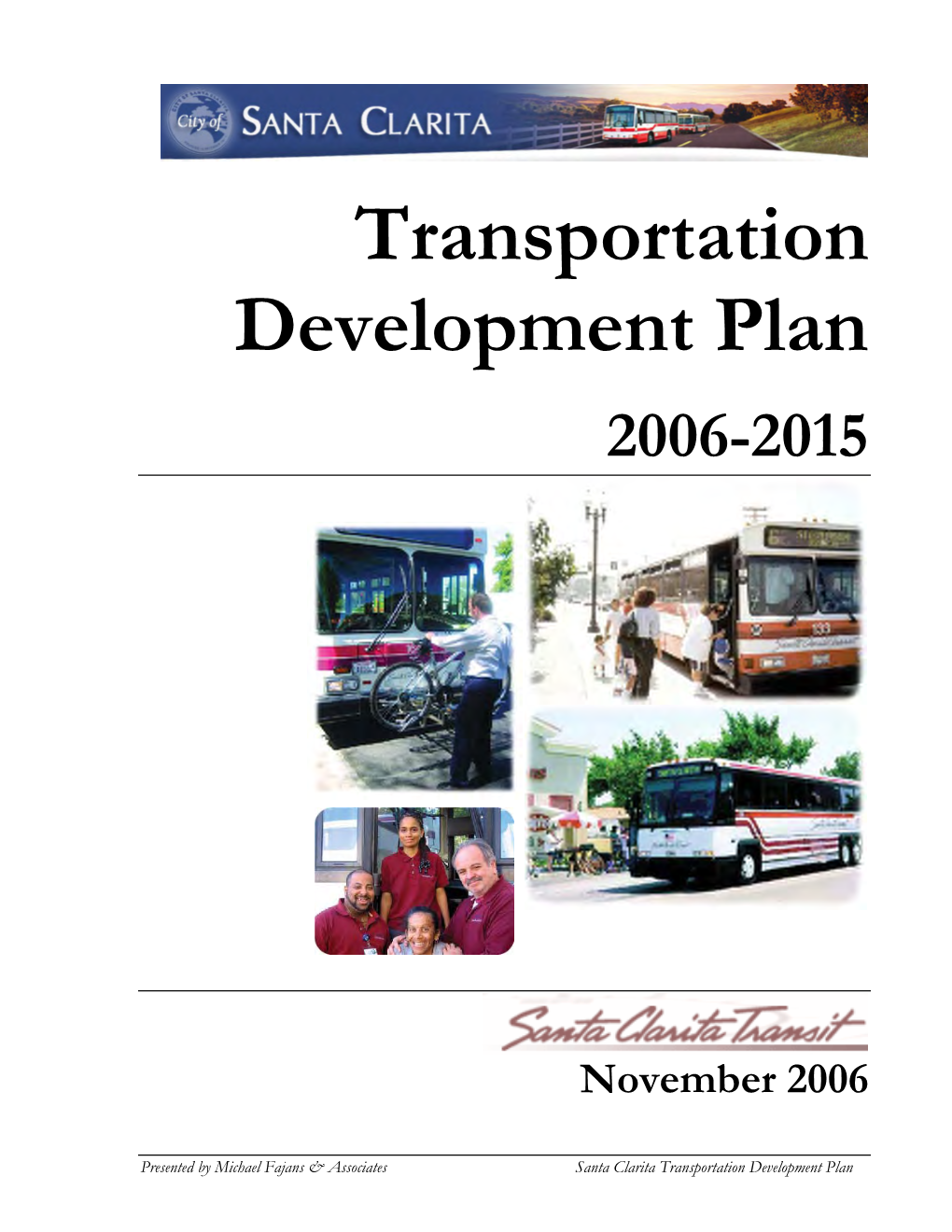 Transportation Development Plan 2006-2015