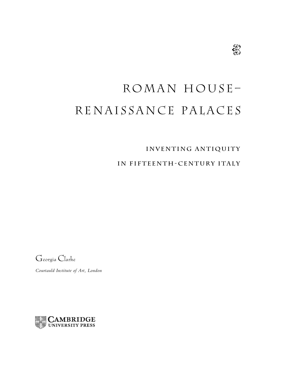 Renaissance Palaces