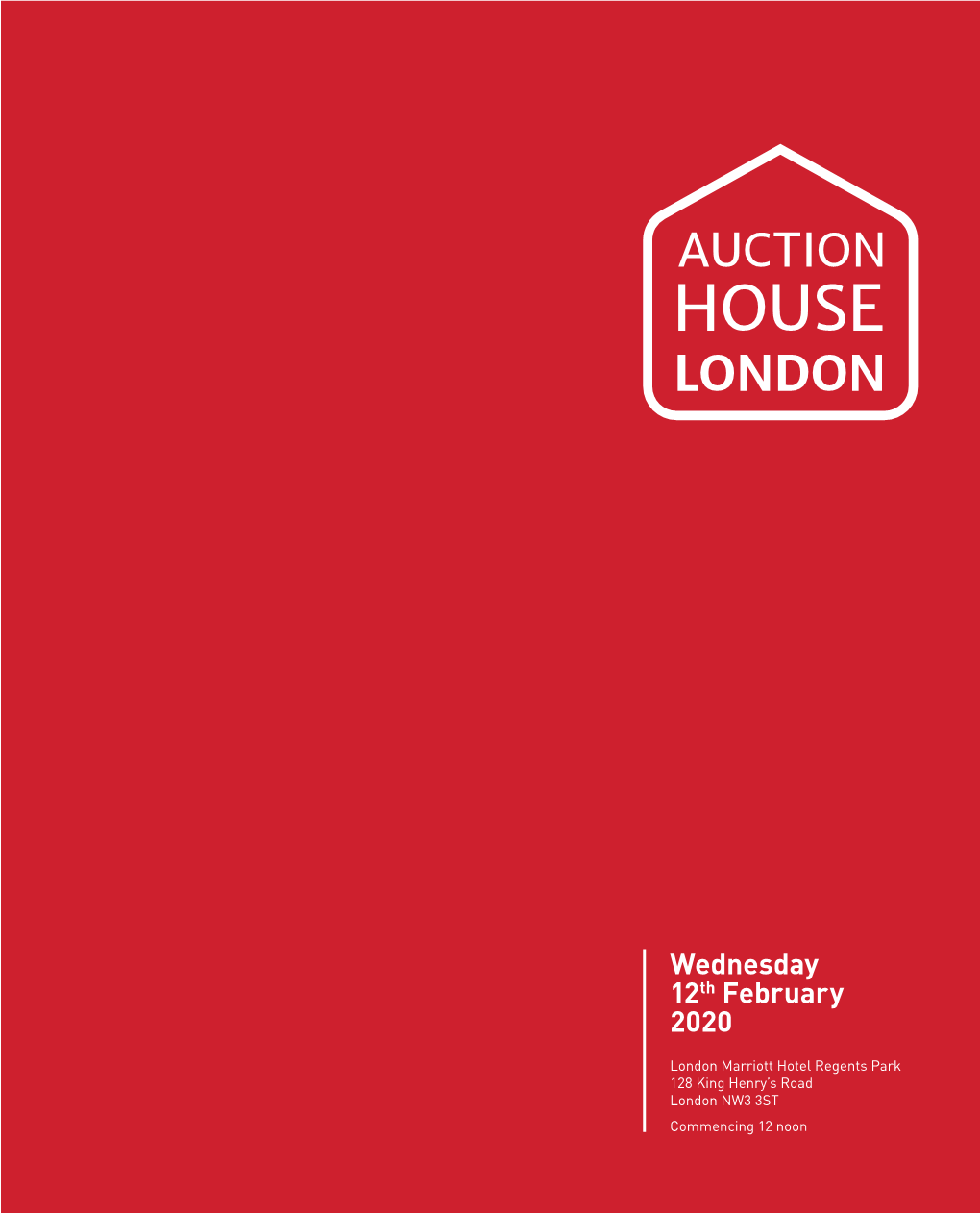 Auction House London 2020 Auction Schedule