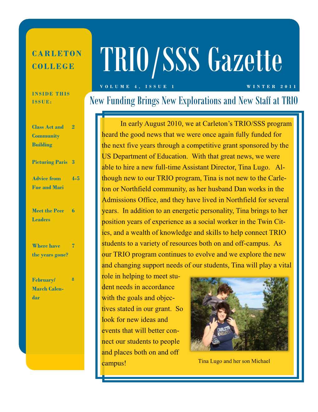 TRIO/SSS Gazette