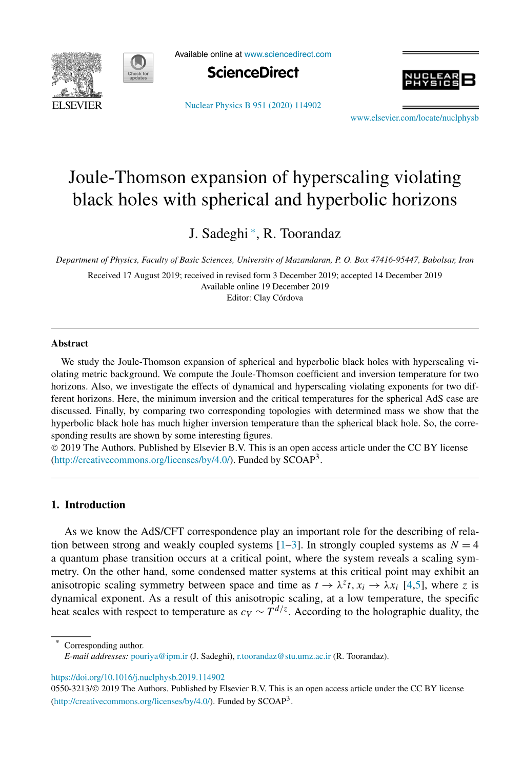 Joule-Thomson Expansion of Hyperscaling Violating Black Holes with Spherical and Hyperbolic Horizons