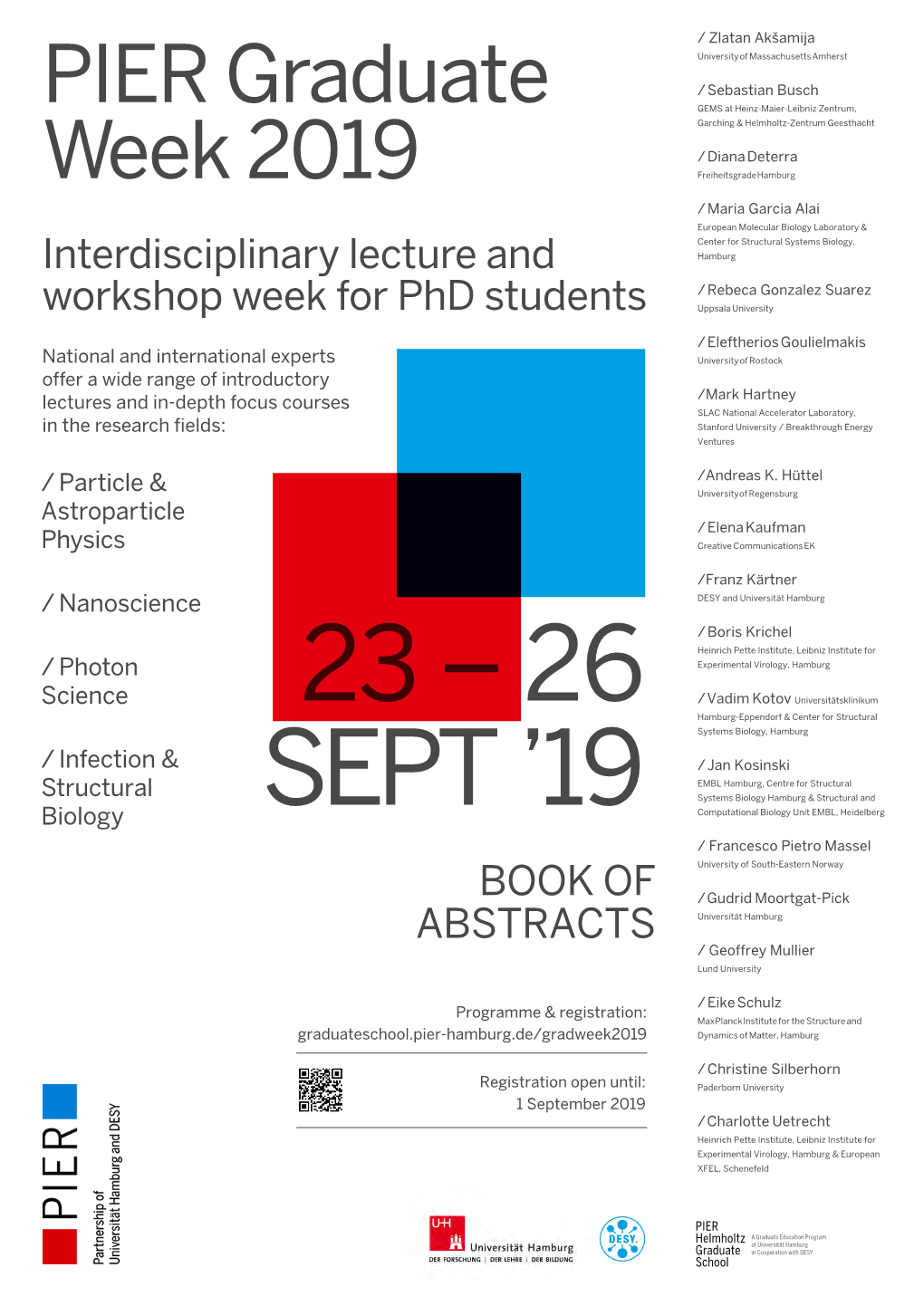 Interdisciplinary Lecture and Workshop Week for Phd
