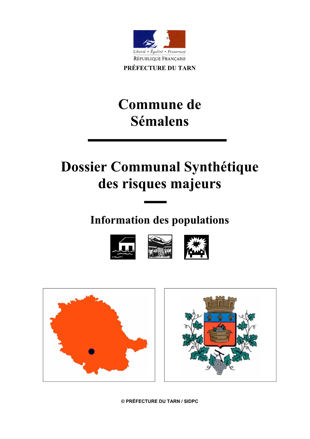 Commune De Sémalens Dossier Communal Synthétique Des Risques