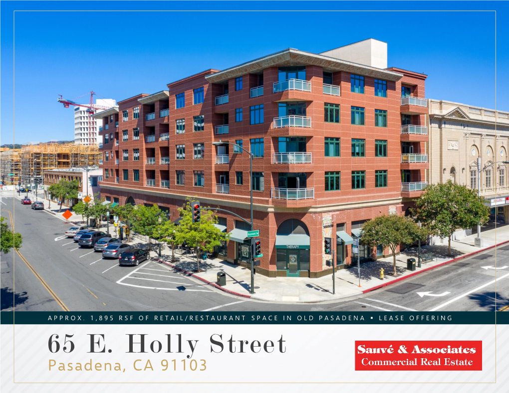 65 E. Holly Street Pasadena, CA 91103 65 E