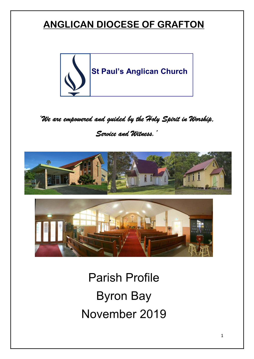 Parish Profile Byron Bay November 2019