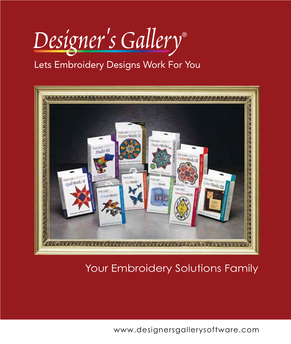 Designers Gallery Family Brochure