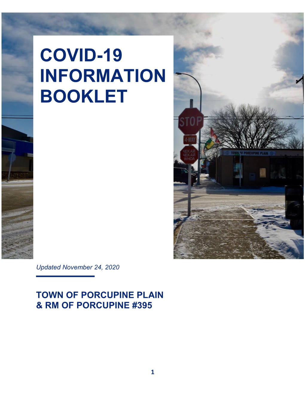 Covid-19 Information Booklet
