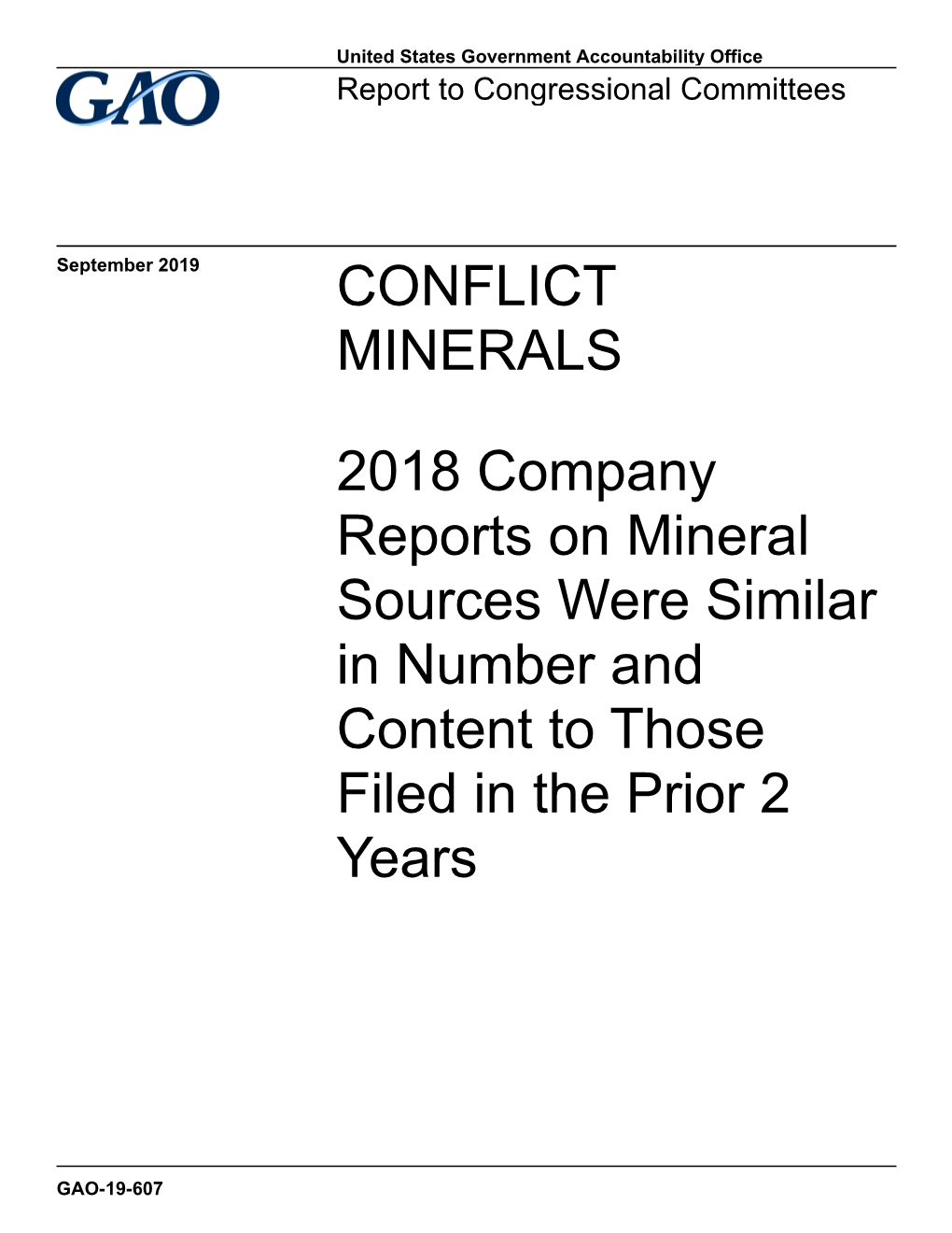 Conflict Minerals