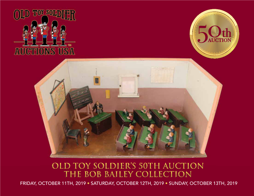 Old Toy Soldier's 50Th Auction the Bob Bailey Collection