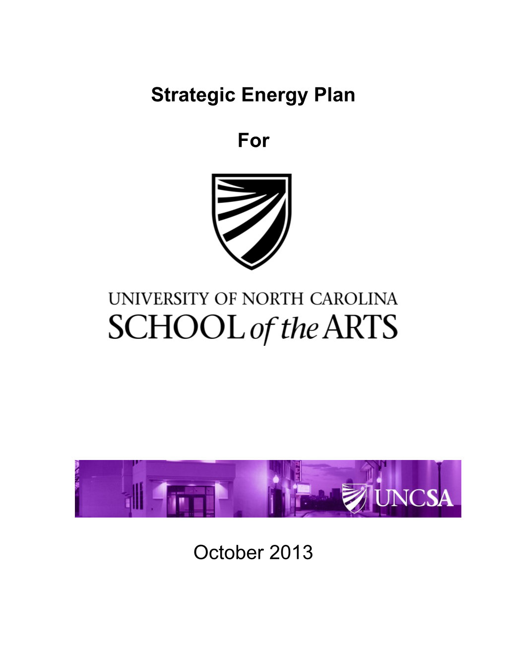 Strategic Energy Plan