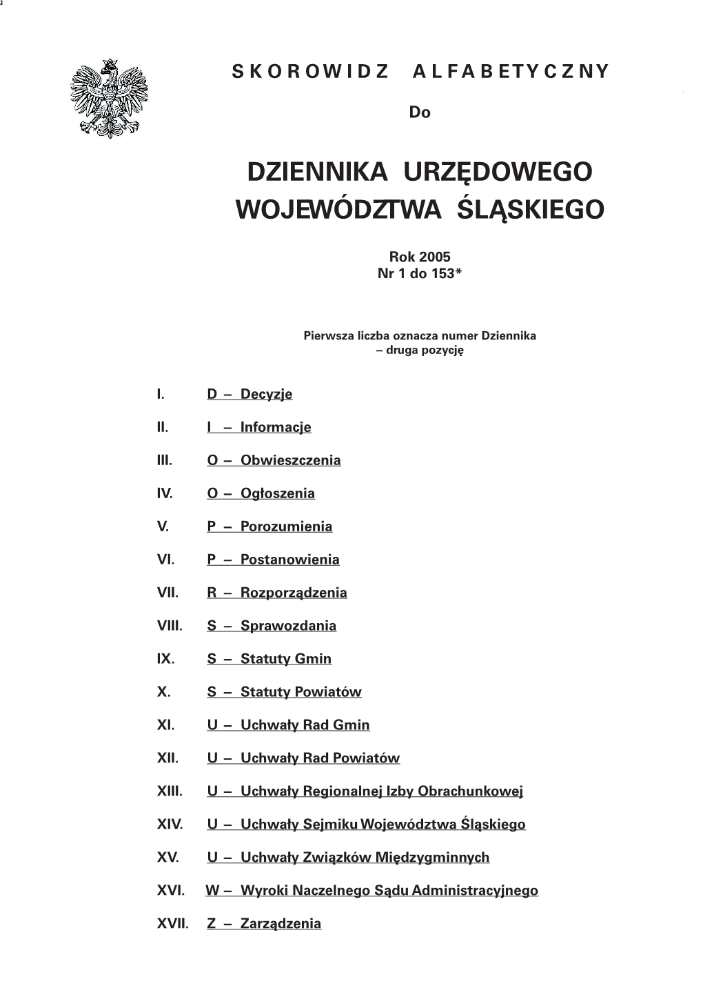 Dziennika Urzędowego Województwa Śląskiego