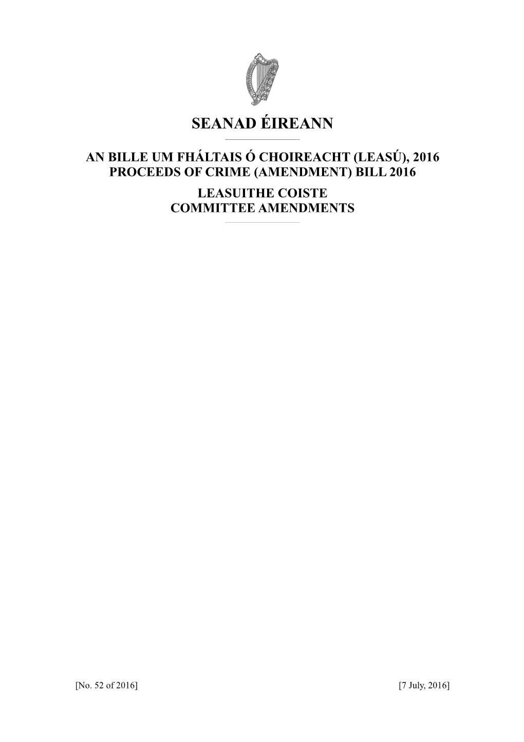 Seanad Éireann