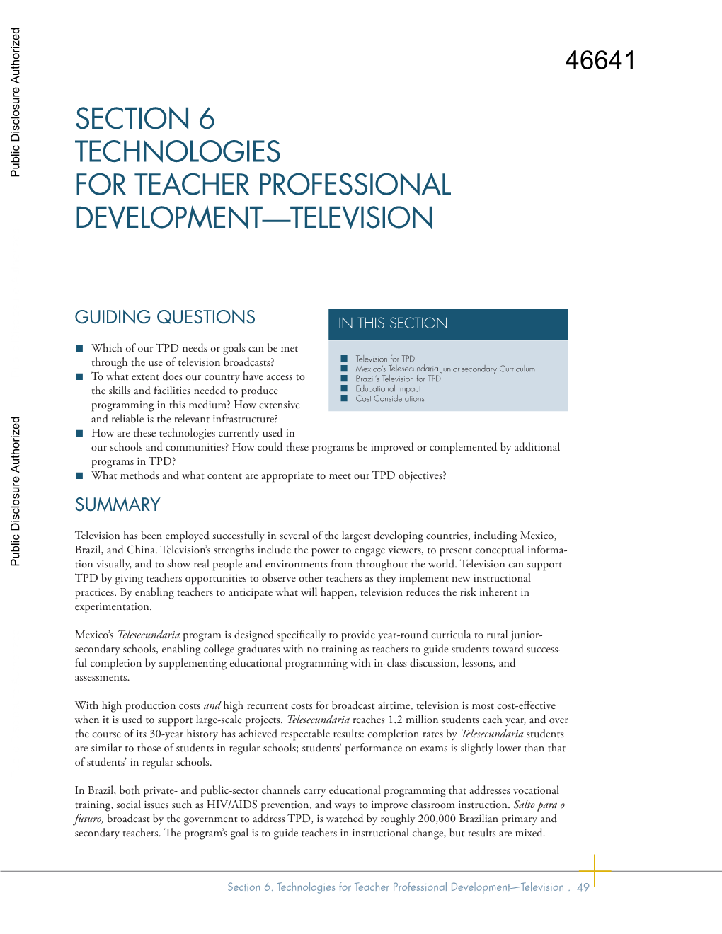 World Bank Document