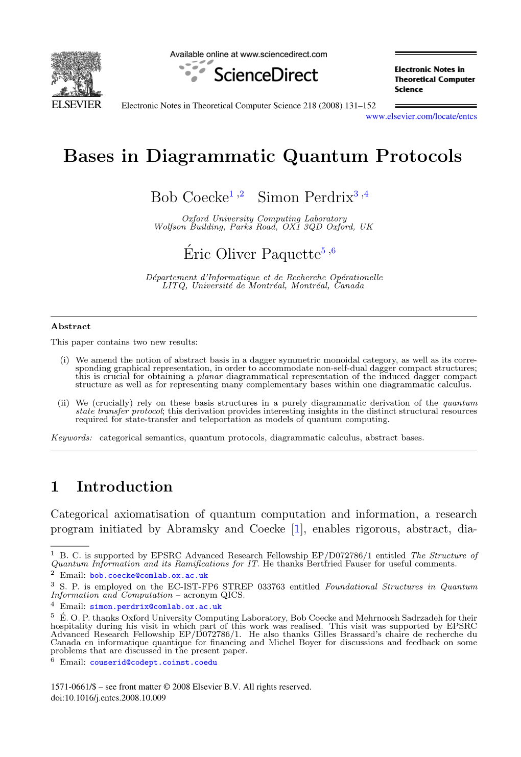 Bases in Diagrammatic Quantum Protocols