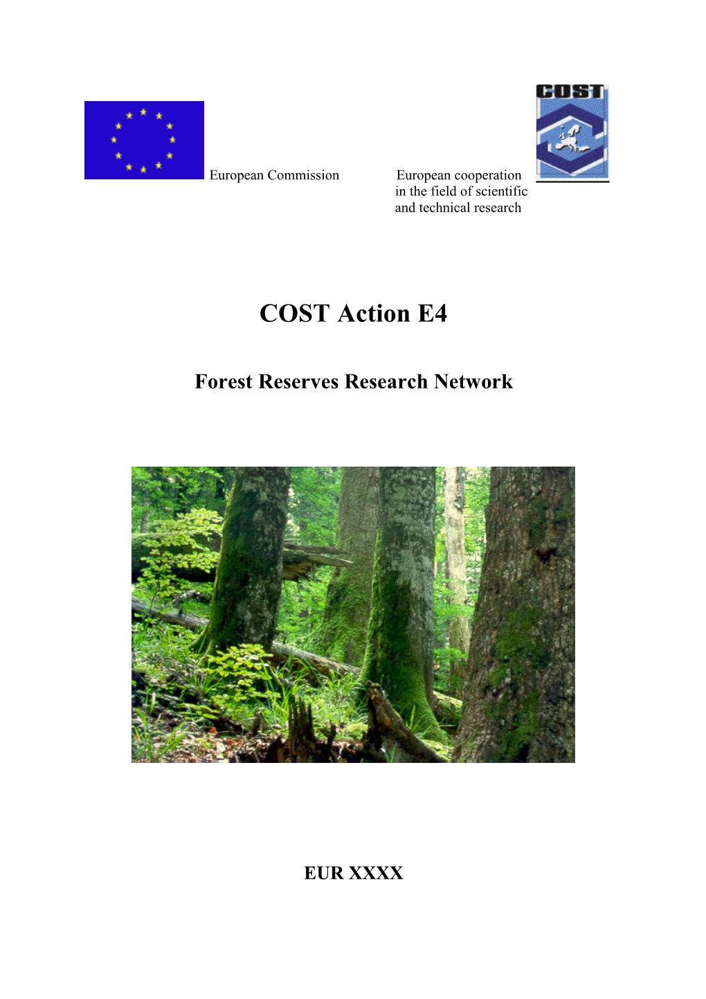 COST Action E4