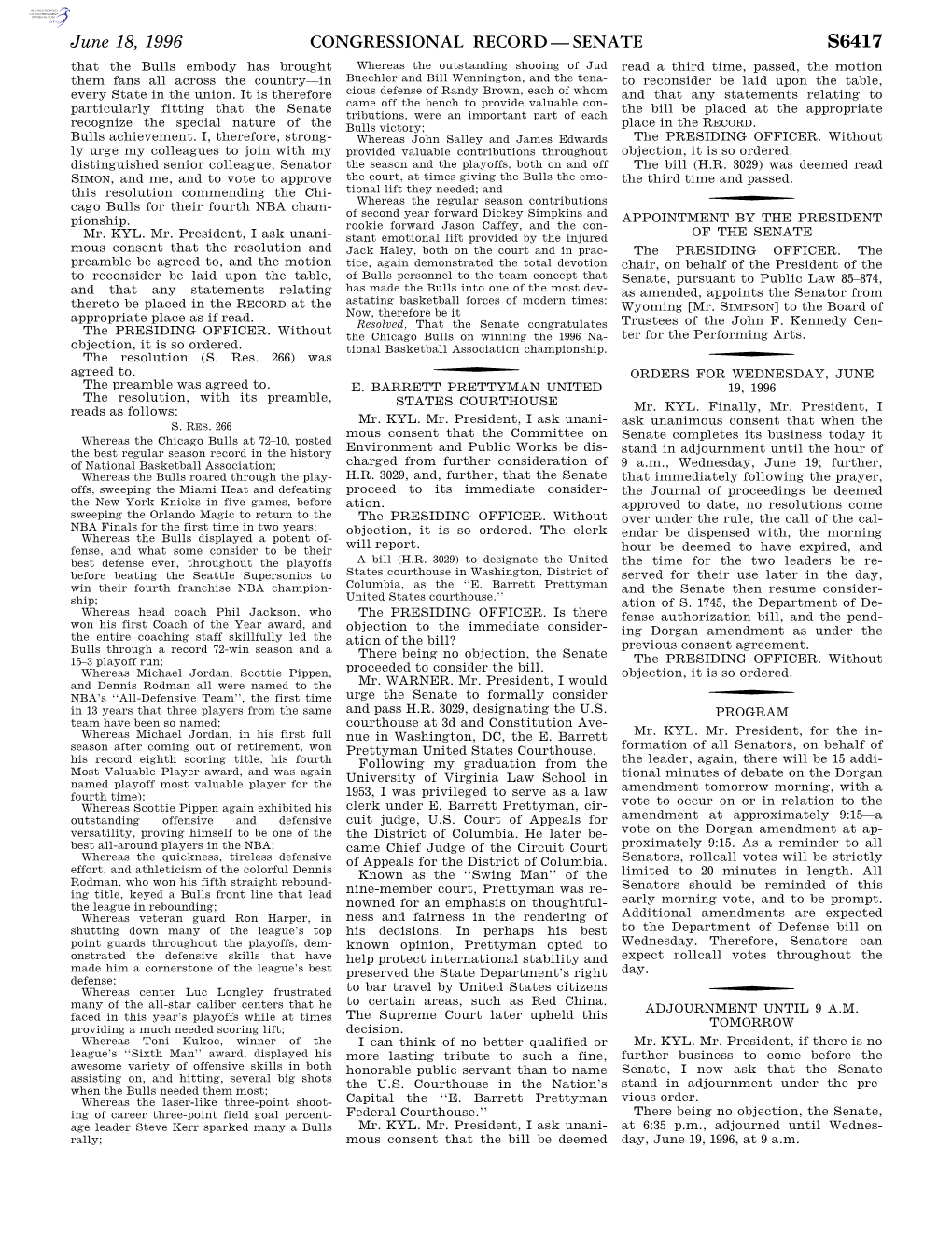 Congressional Record—Senate S6417