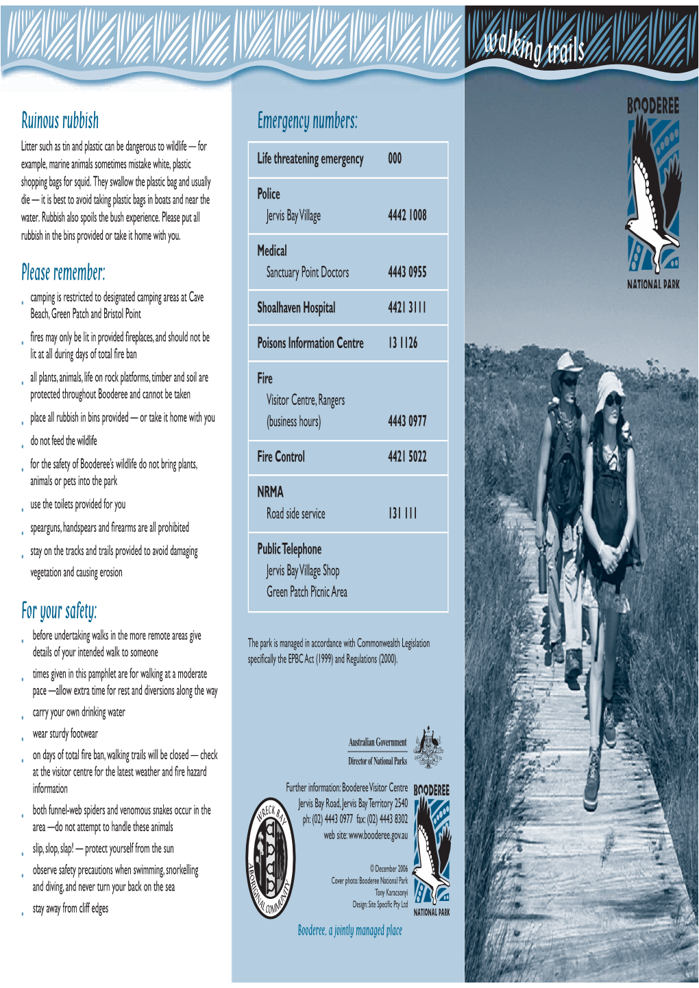 Booderee National Park Walking Trails Brochure