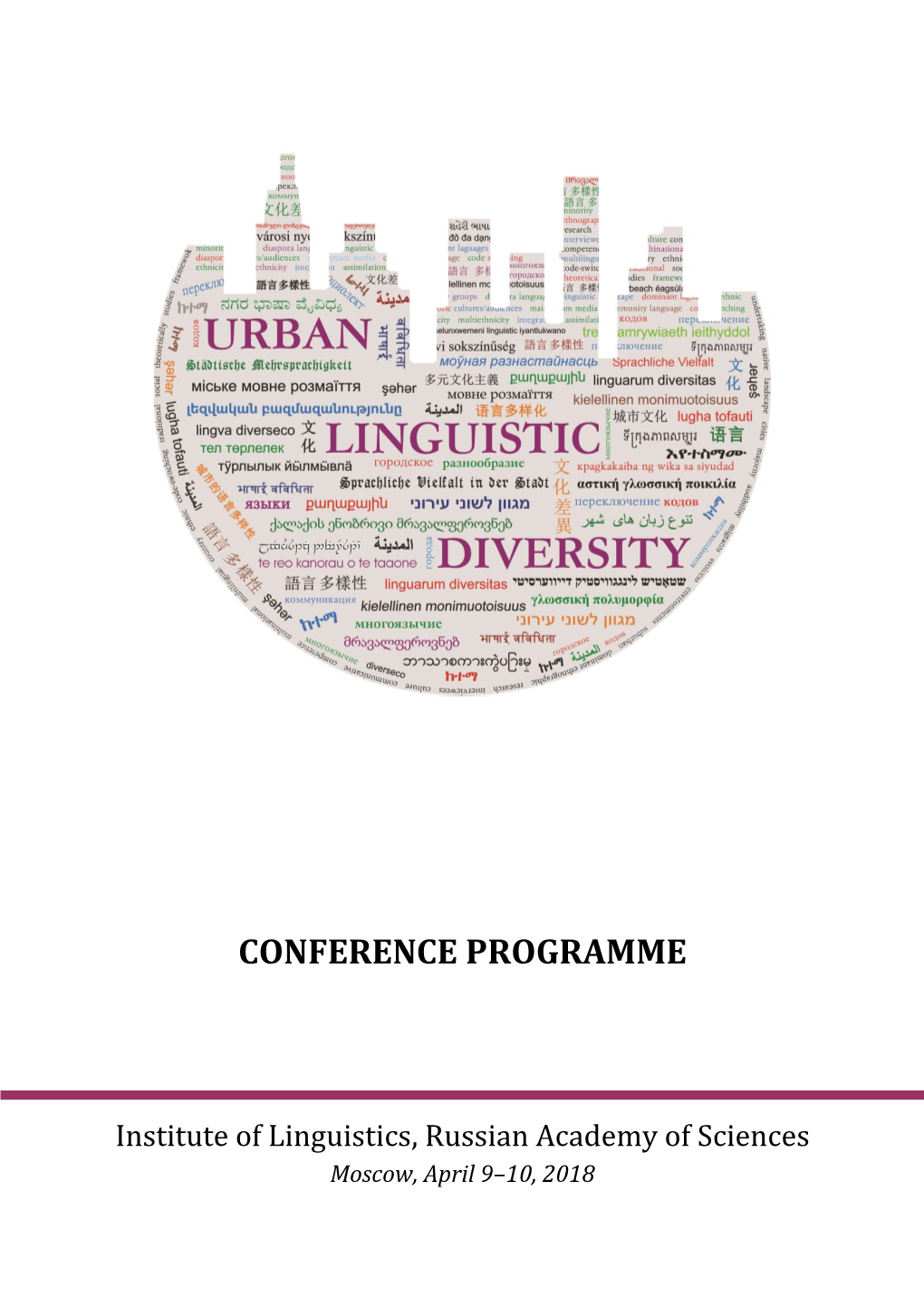 Conference Programme