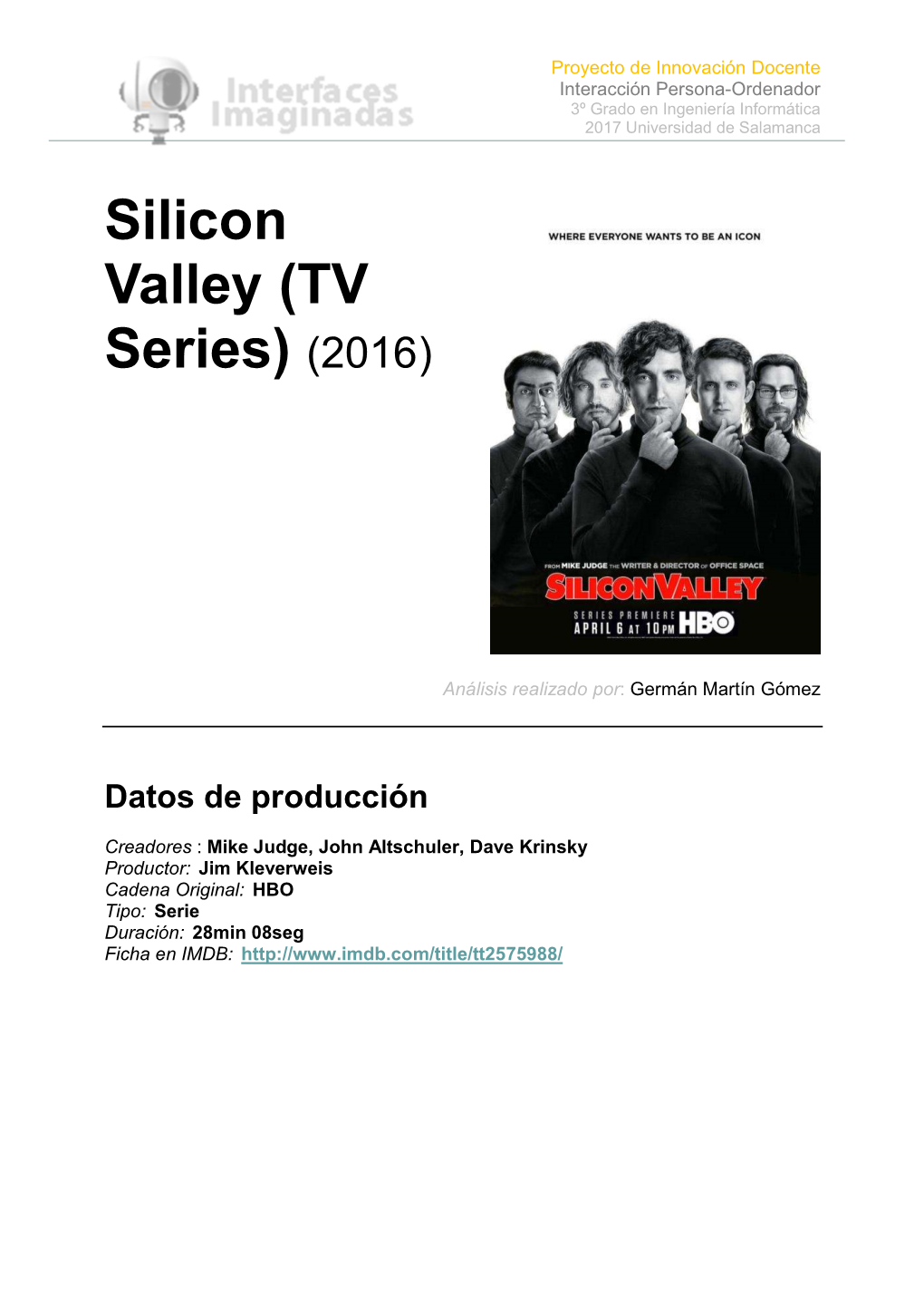 Silicon Valley (TV Series) (2016)