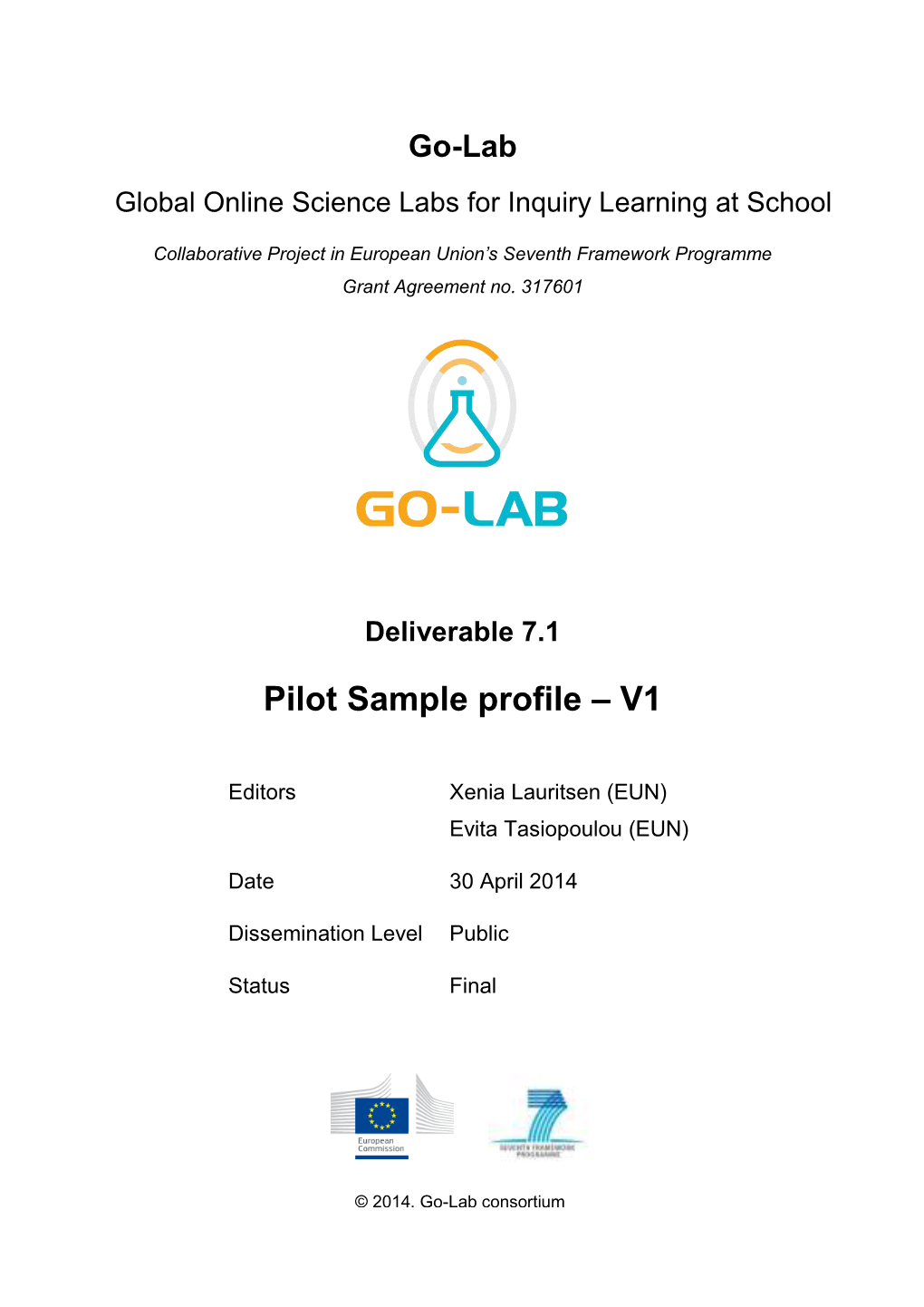 Pilot Sample Profile – V1